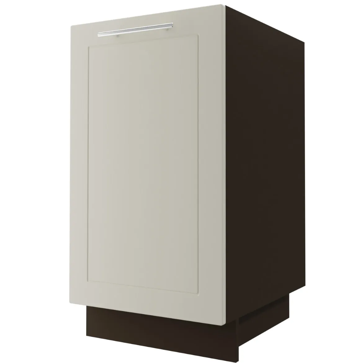 Kuhinjski element Quantum D1D / 45 vanila mat / braon