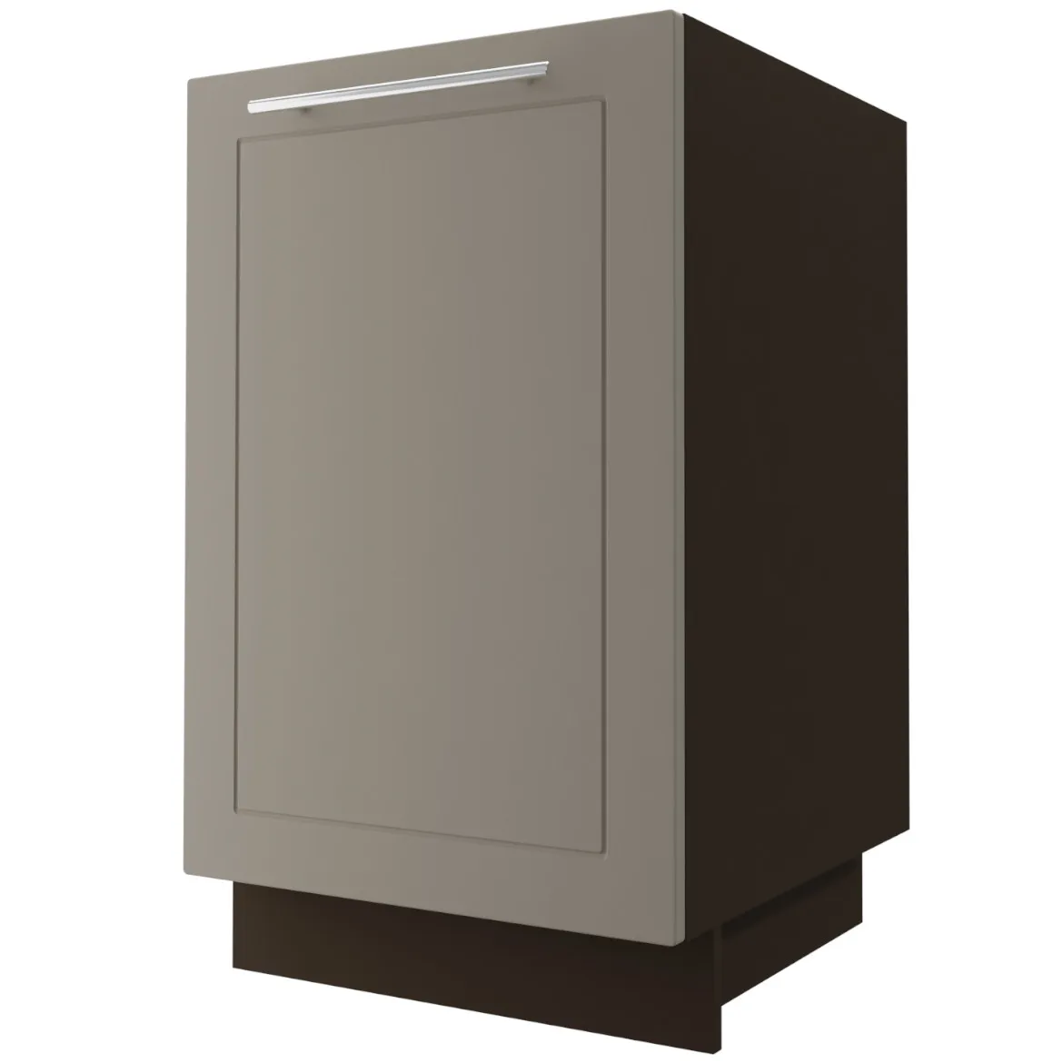 Kuhinjski element Quantum D1D / 50 bež mat / braon