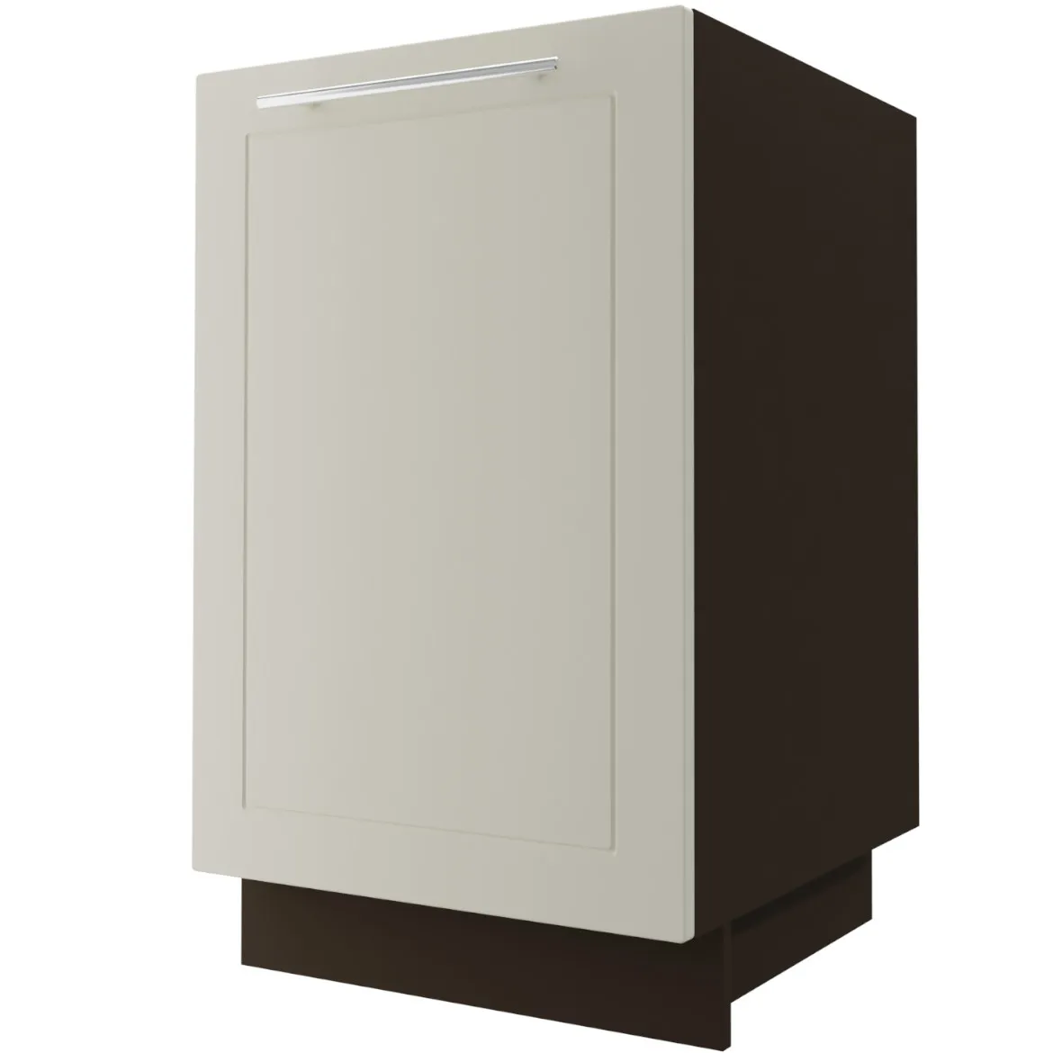 Kuhinjski element Quantum D1D / 50 vanila mat / braon