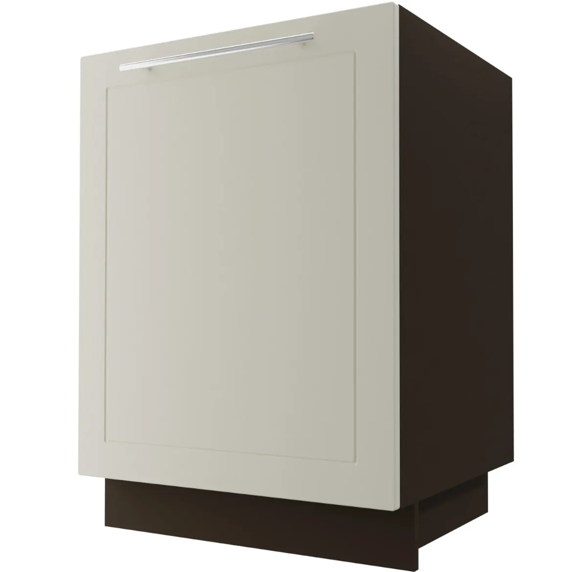 Kuhinjski element Quantum D1D / 60 vanila mat / braon