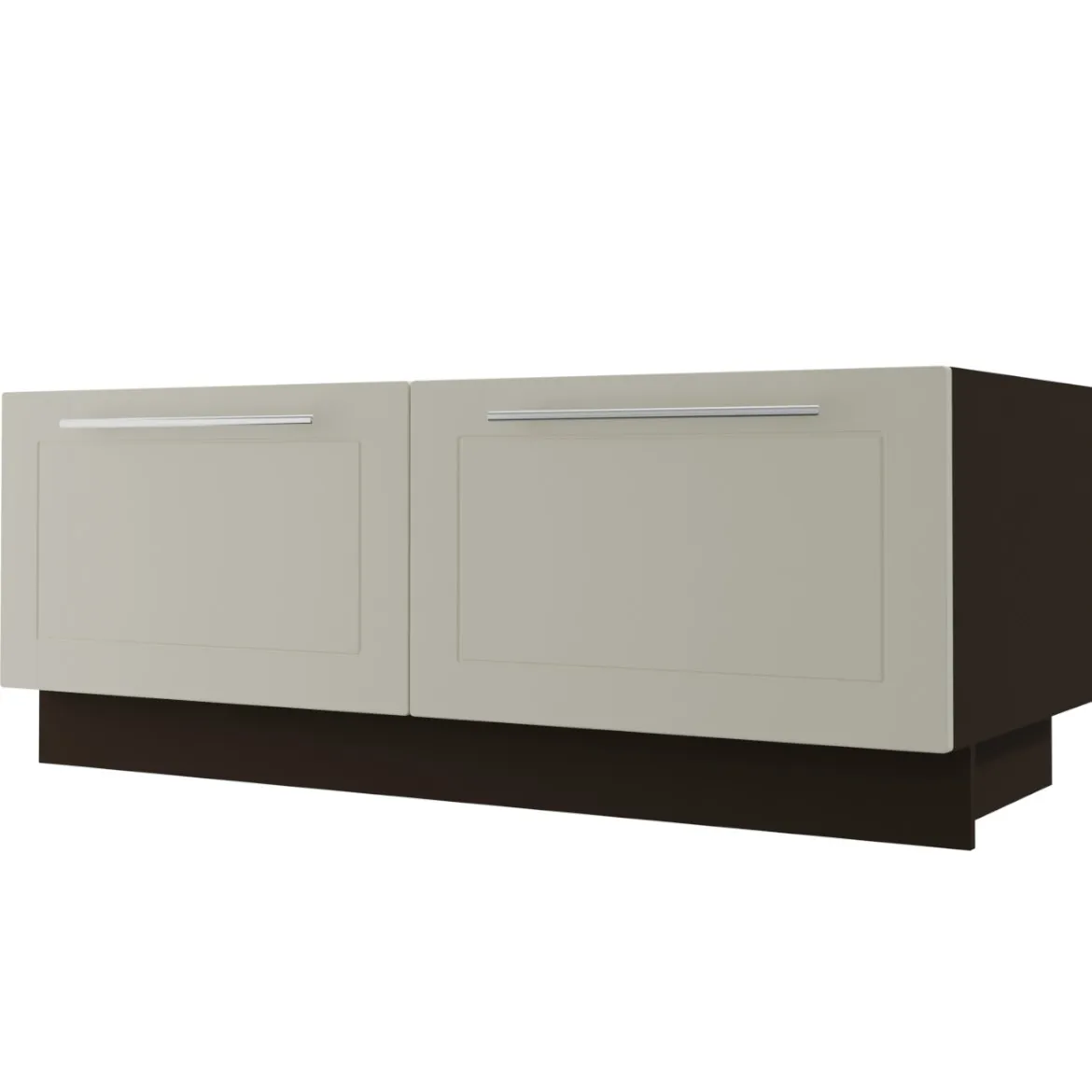 Kuhinjski element Quantum D2M / 120 vanila mat / braon