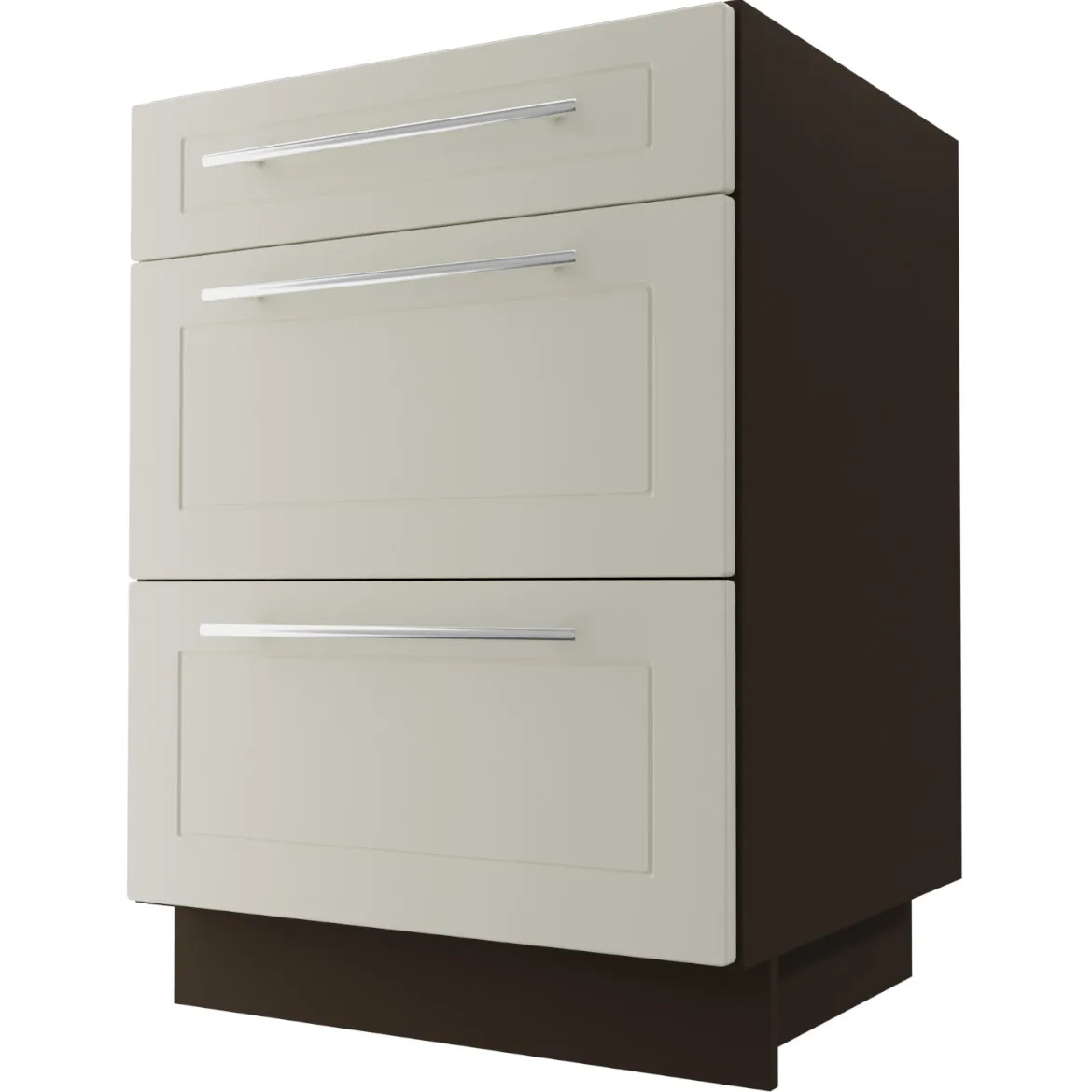 Kuhinjski element Quantum D3M / 60 vanila mat / braon