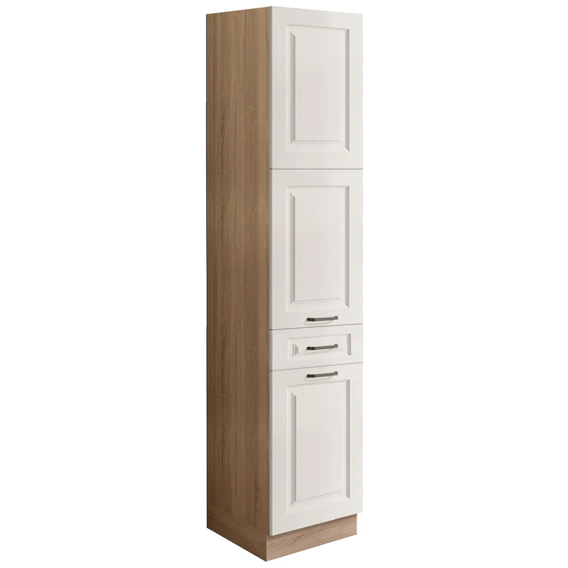 Kuhinjski element Smart 19D sonoma/bela