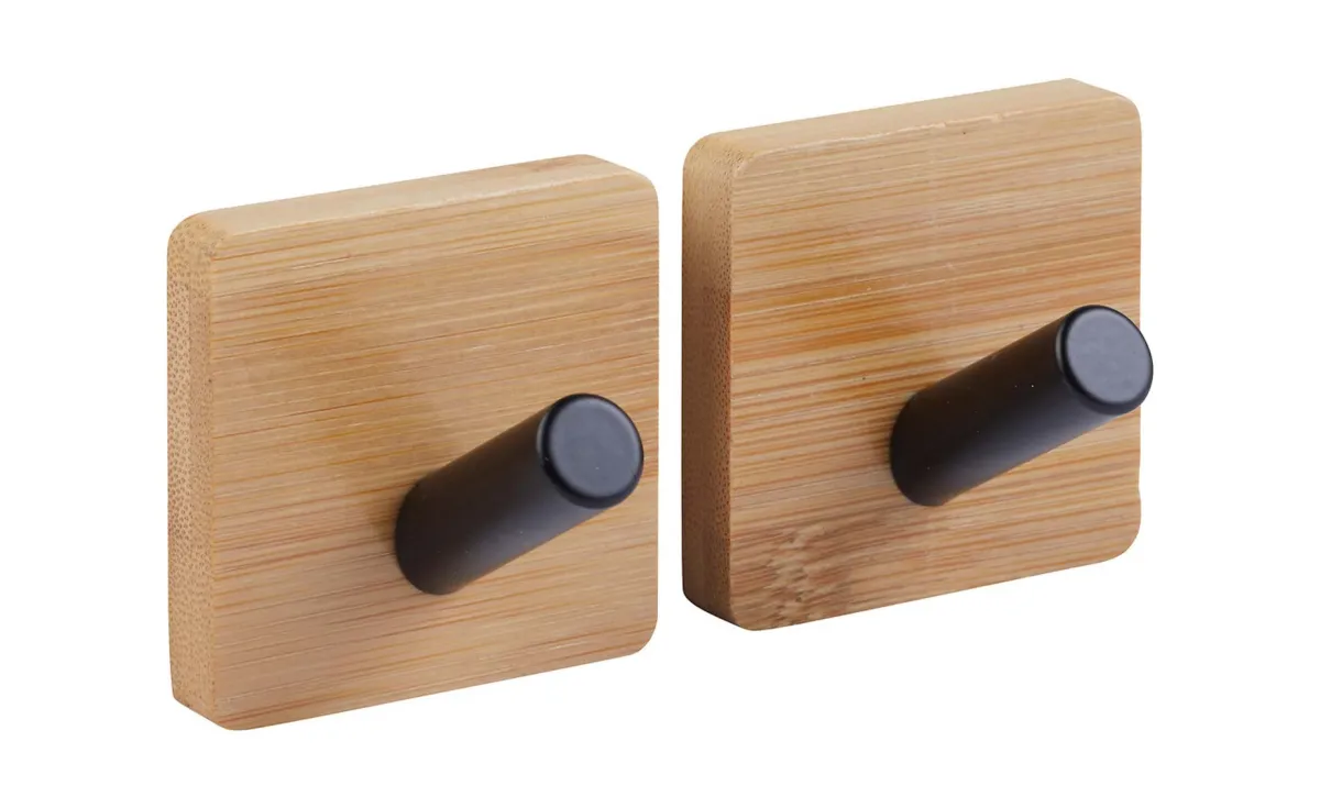 Kukice Bamboo set 2kom 4,5x4x4,5cm bež