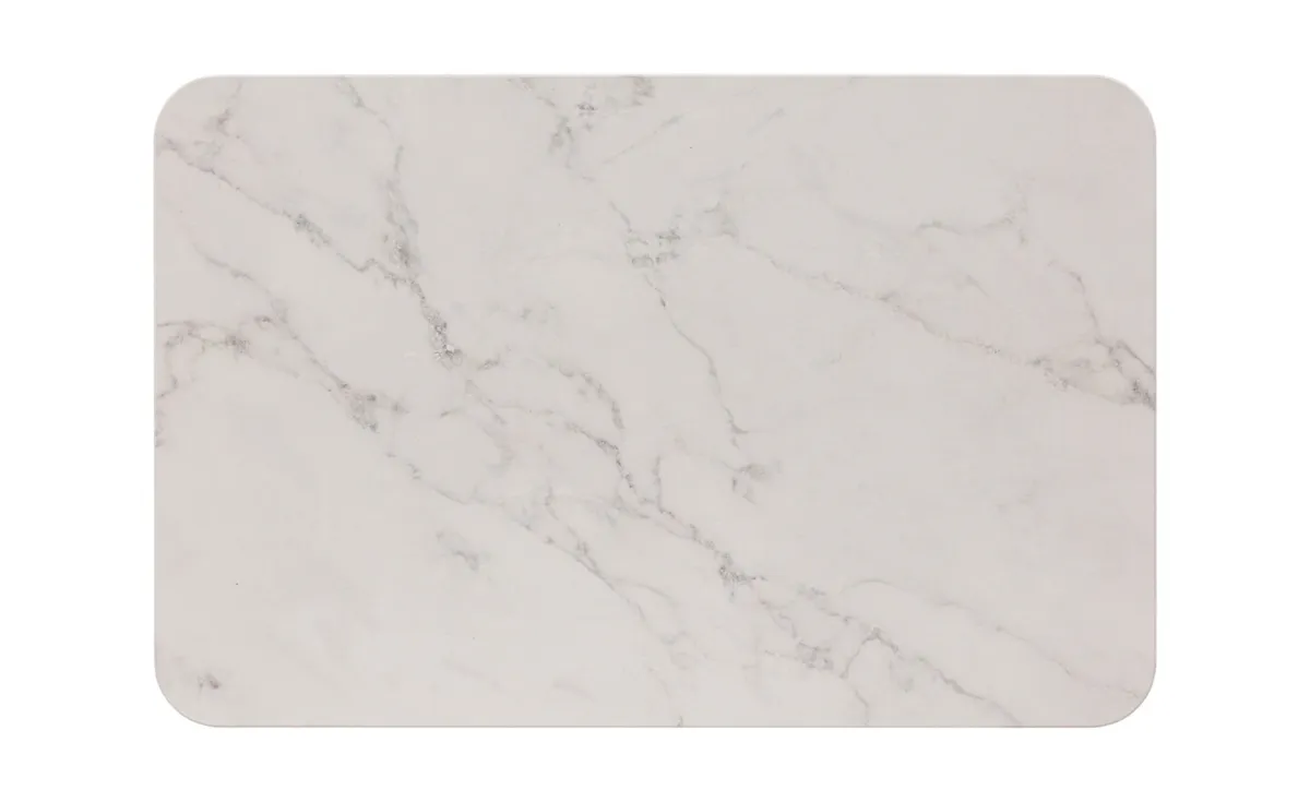 Kupatilska prostirka Lea 60x39x0,9cm bela