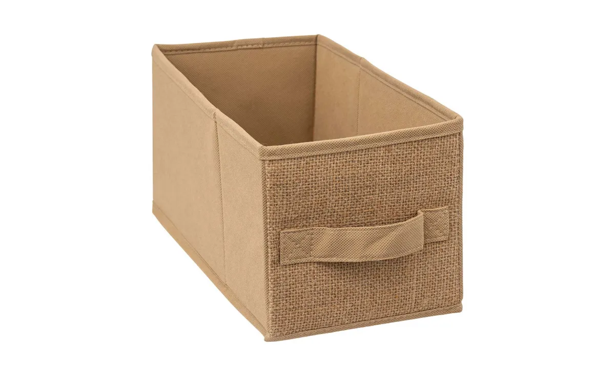 Kutija za odlaganje Hessian 15x31x15cm bež