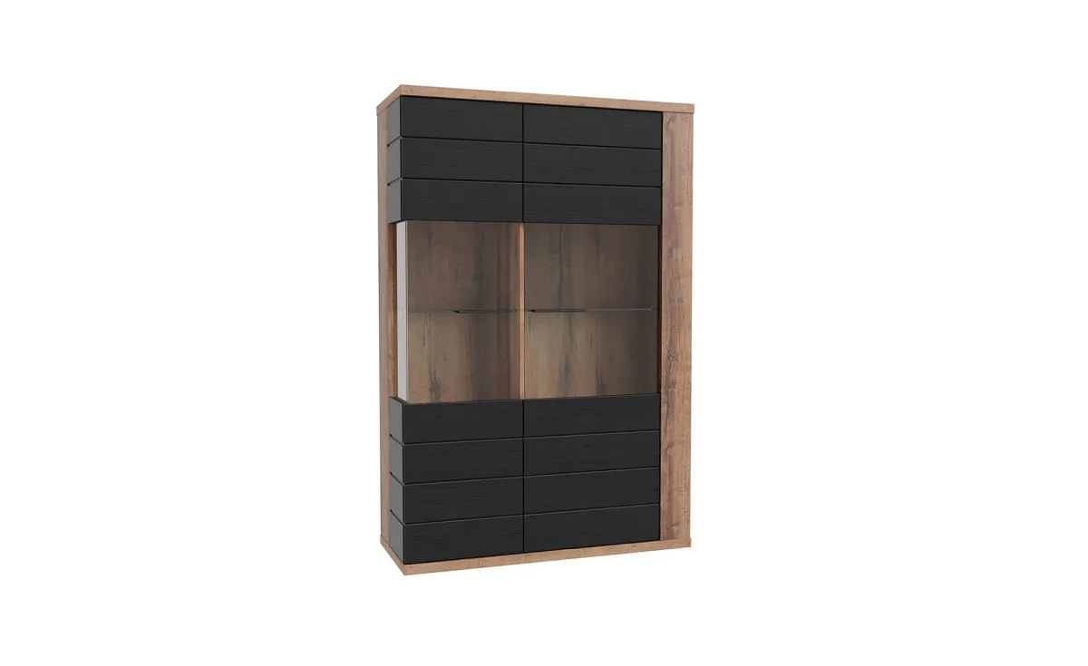 Lacjum vitrina 2 vrata 102x42x156 cm