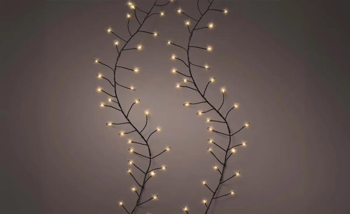 Lampice Compact twinkle 4.5m 360LED black/classic warm