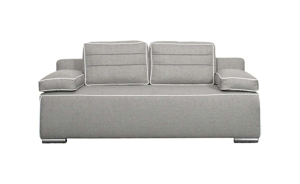Lancy trosed sa ležajem svetlo sivi 200x100x74/89cm