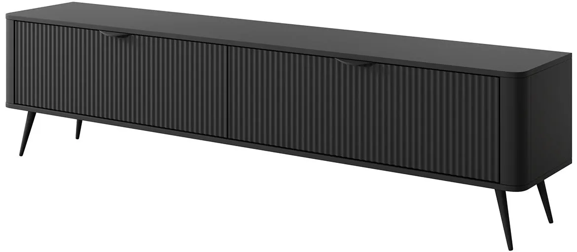 Lante E TV komoda 2 vrata 200x38x51,2 cm crni