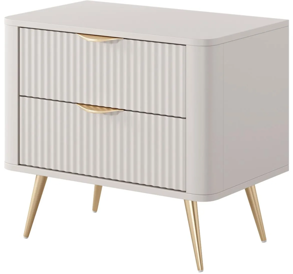 Lante G nocni ormaric 2 fioke 63,2x38x55,3 cm bež