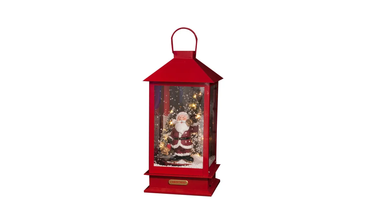 Lanterna loretta 38x19cm crvena