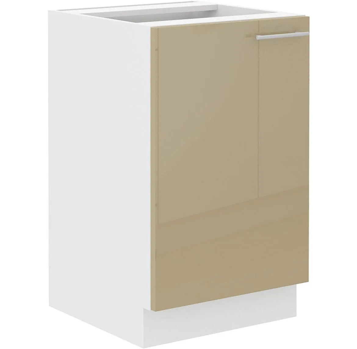 Lara 1f Bb kuhinjski element 1 vrata 50x52x82 cm beli/cappuccino sjaj
