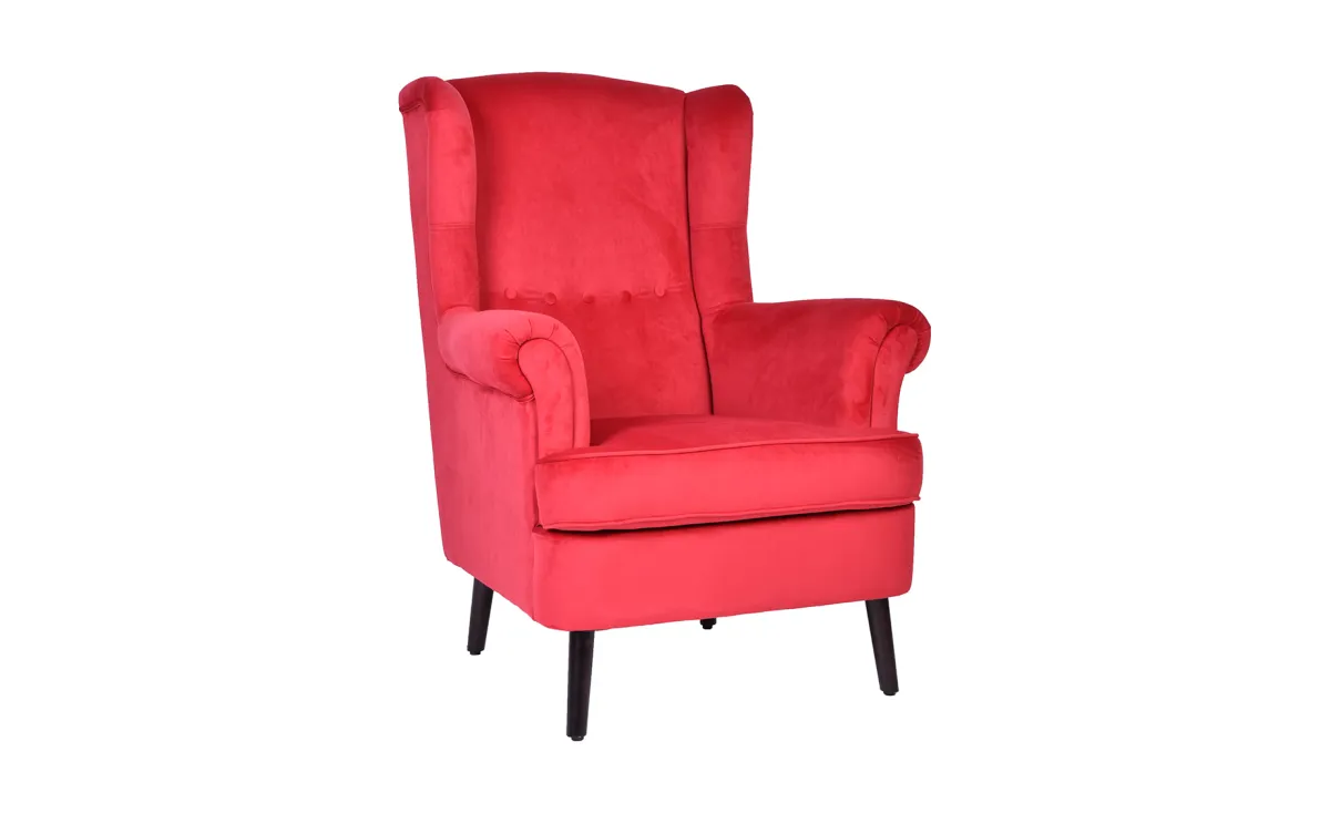 Lavine fotelja crvena 85x84x113cm