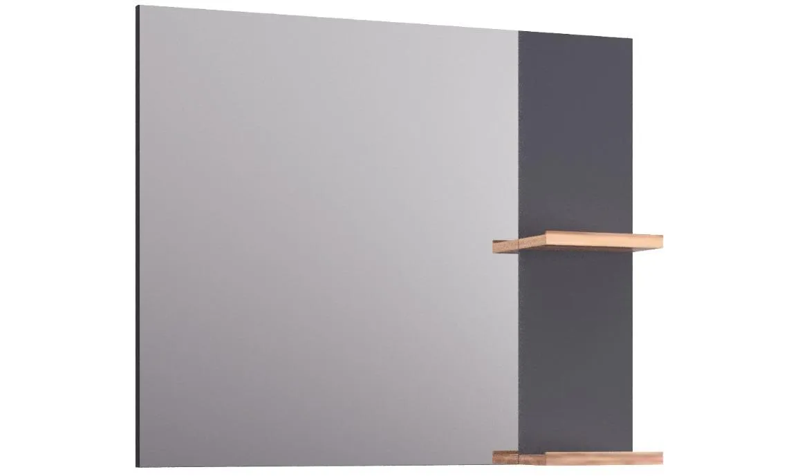 Legar 80 ogledalo 79x11,6x65 cm antracit