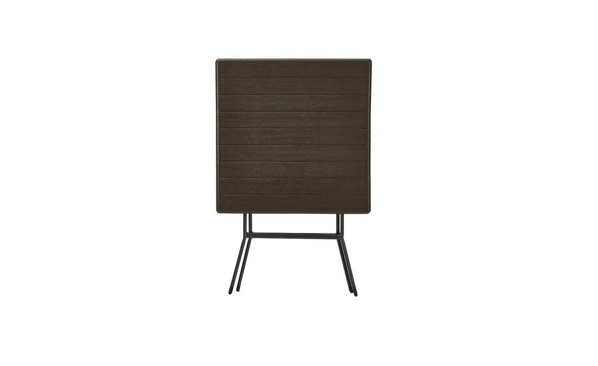 Lido sklopivi sto 62x62x74 cm braon