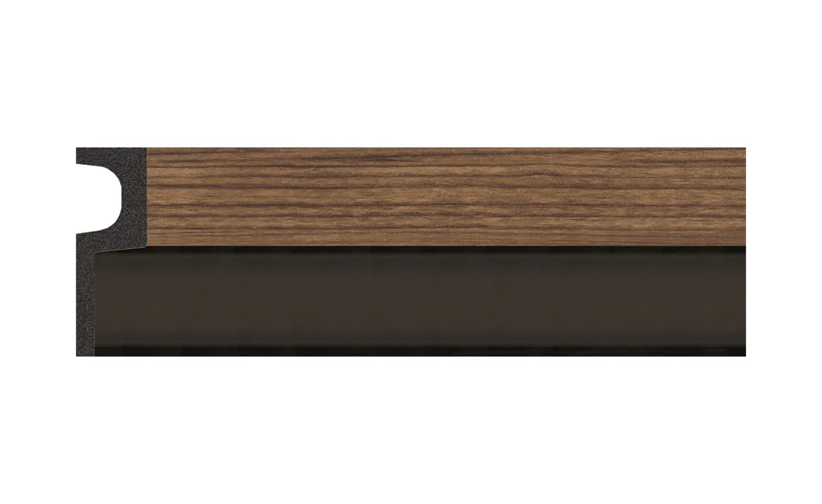 Lijeva završna letvica basic l line mocha 2,1x6,25x265cm