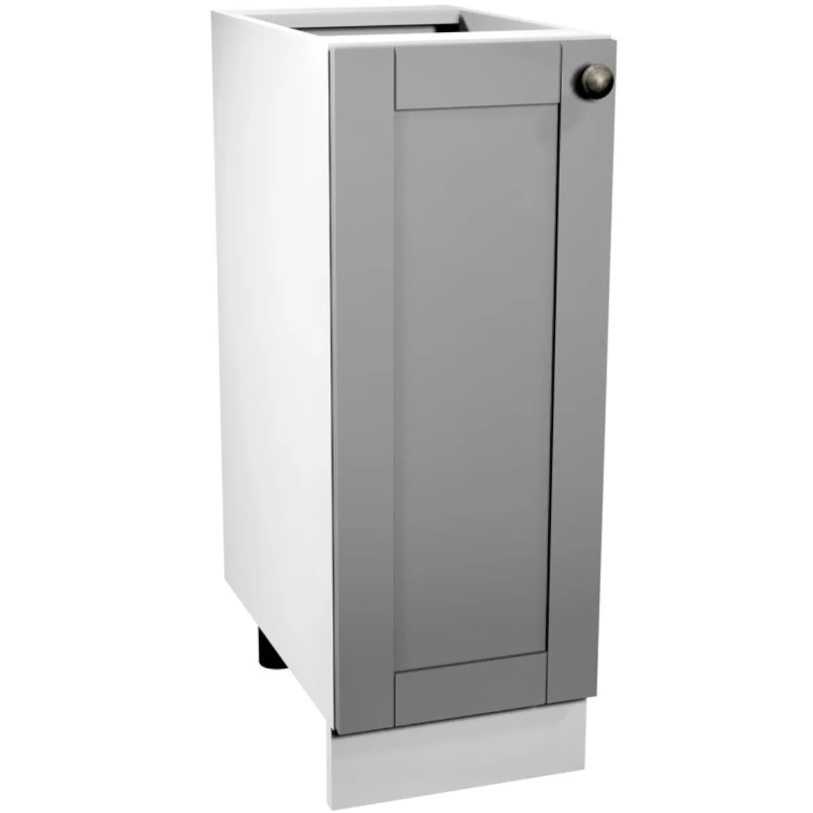 Linea D30 kuhinjski element 1 vrata 30x45x82 cm siva/bela