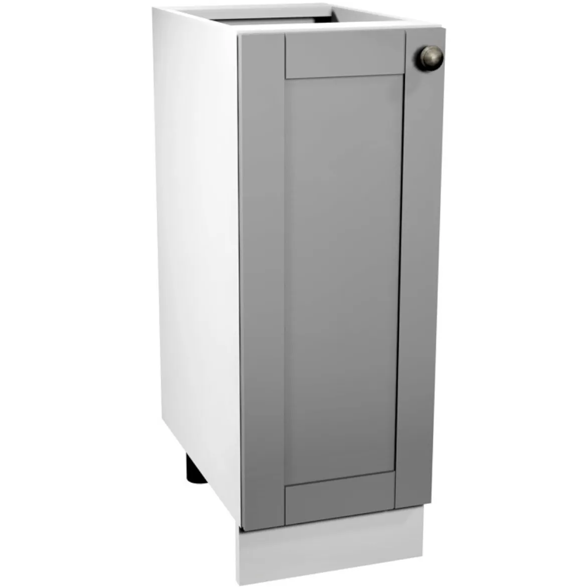 Linea D40 kuhinjski element 1 vrata 40x45x85 siva/bela
