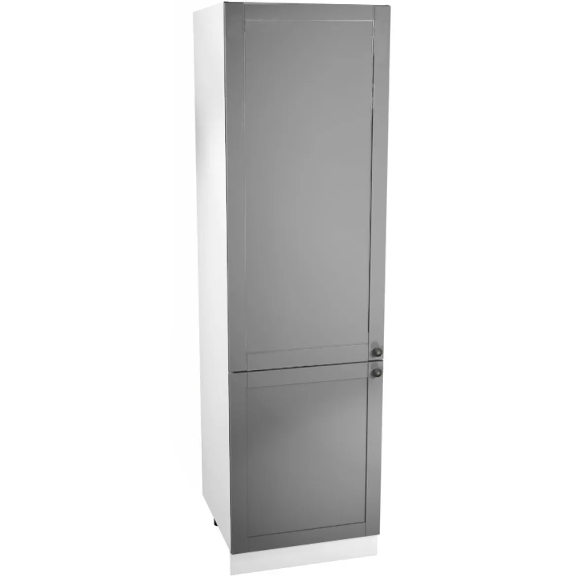 Linea D60R kuhinjski element 2 vrata 60x56x212 cm siva/bela