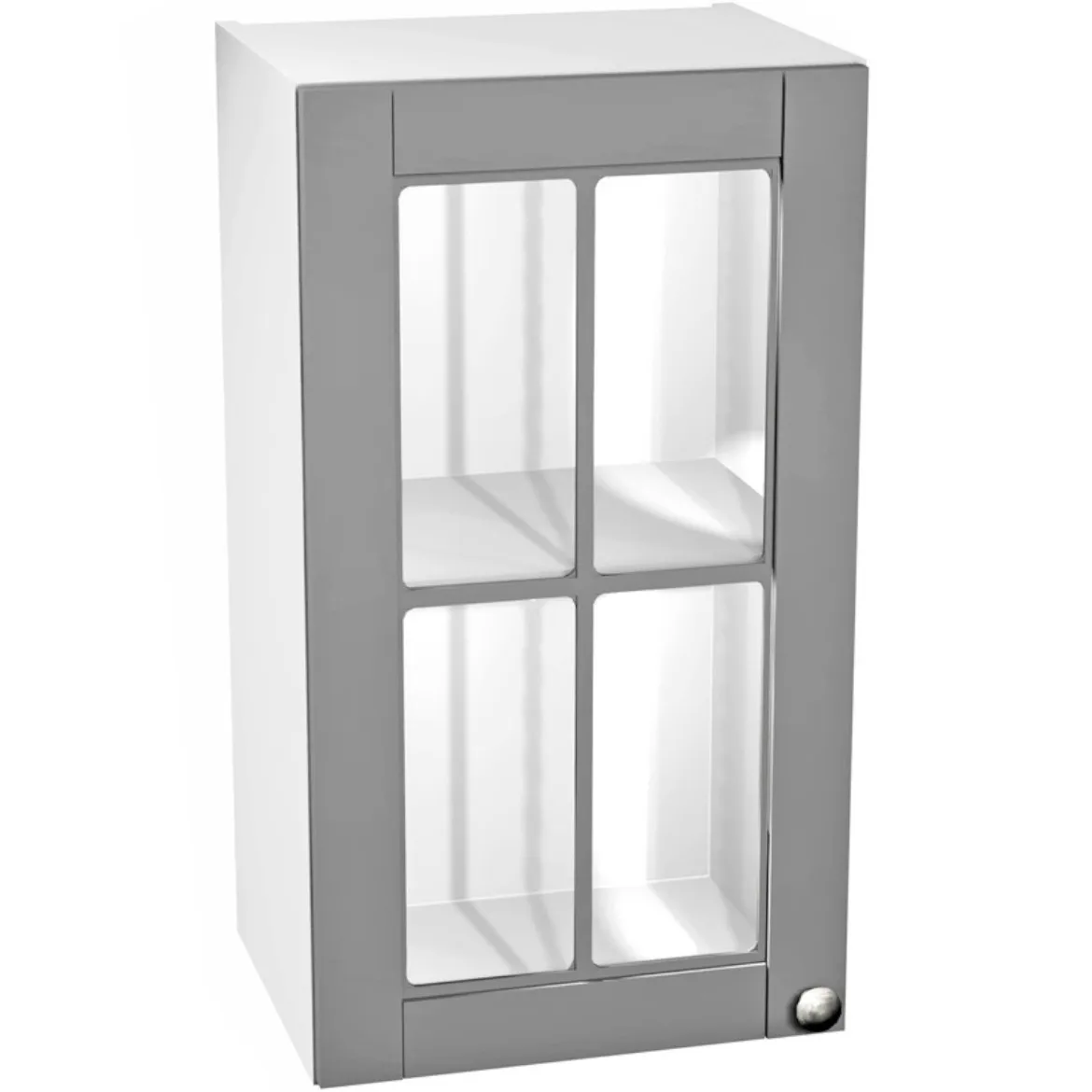 Linea G40S kuhinjski element 1 vrata 40x29,8x72 cm sivo/bela