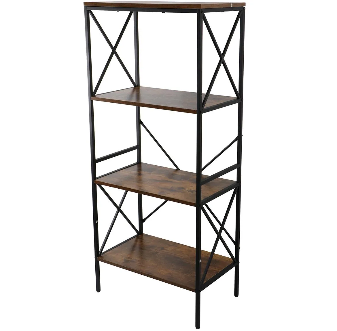 Loft 8631 H polica 56x34x131 tamni natur