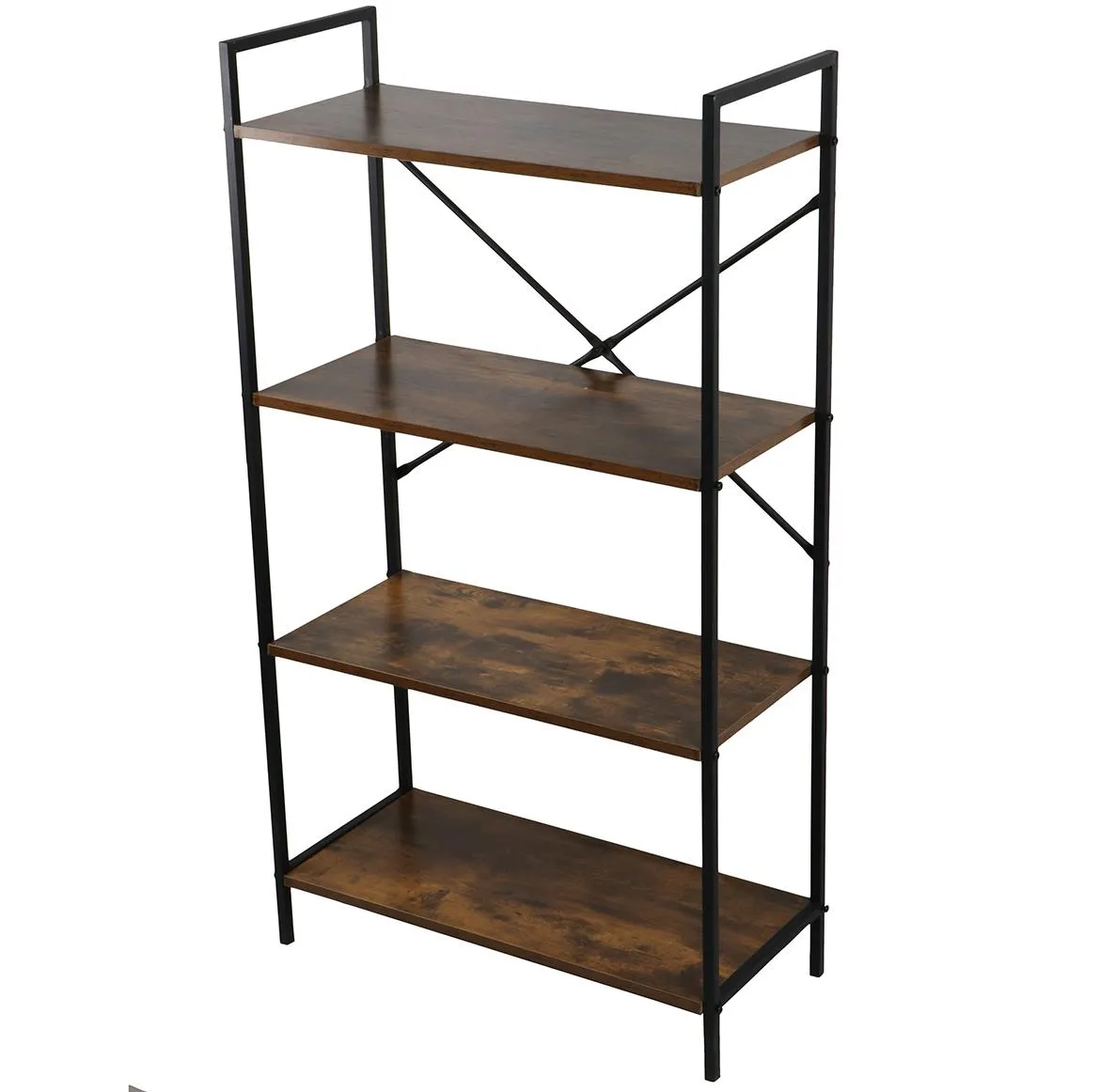 Loft 8638 E polica 66x30x120 tamni natur