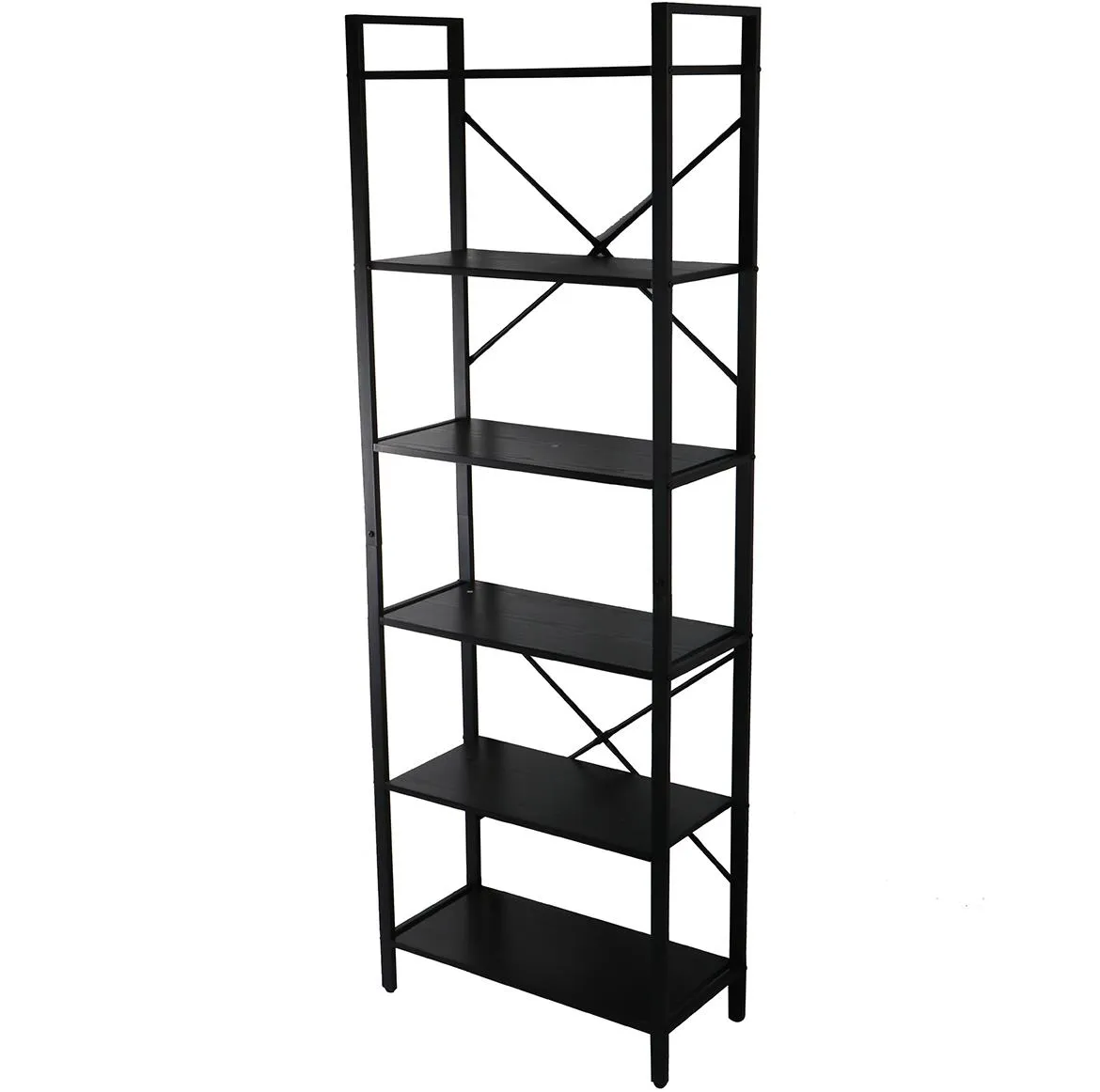 Loft  8642 H polica 66x30x186 crna