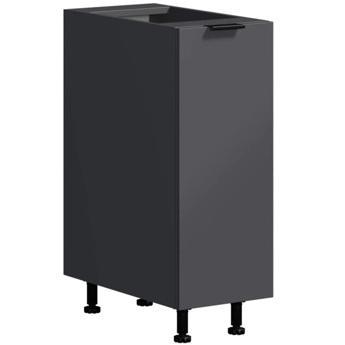 Loft II D30 kuhinjska baza 1vrata 30x54,5(60)x82 Grafit siva