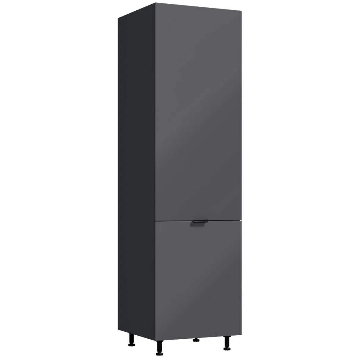 Loft II D60 kuhinjski ormar 2vrata 60x58x214 Grafit siva