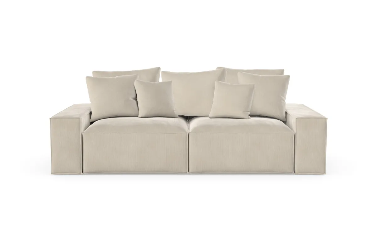 Loft trosed 242x121x87 cm sivi