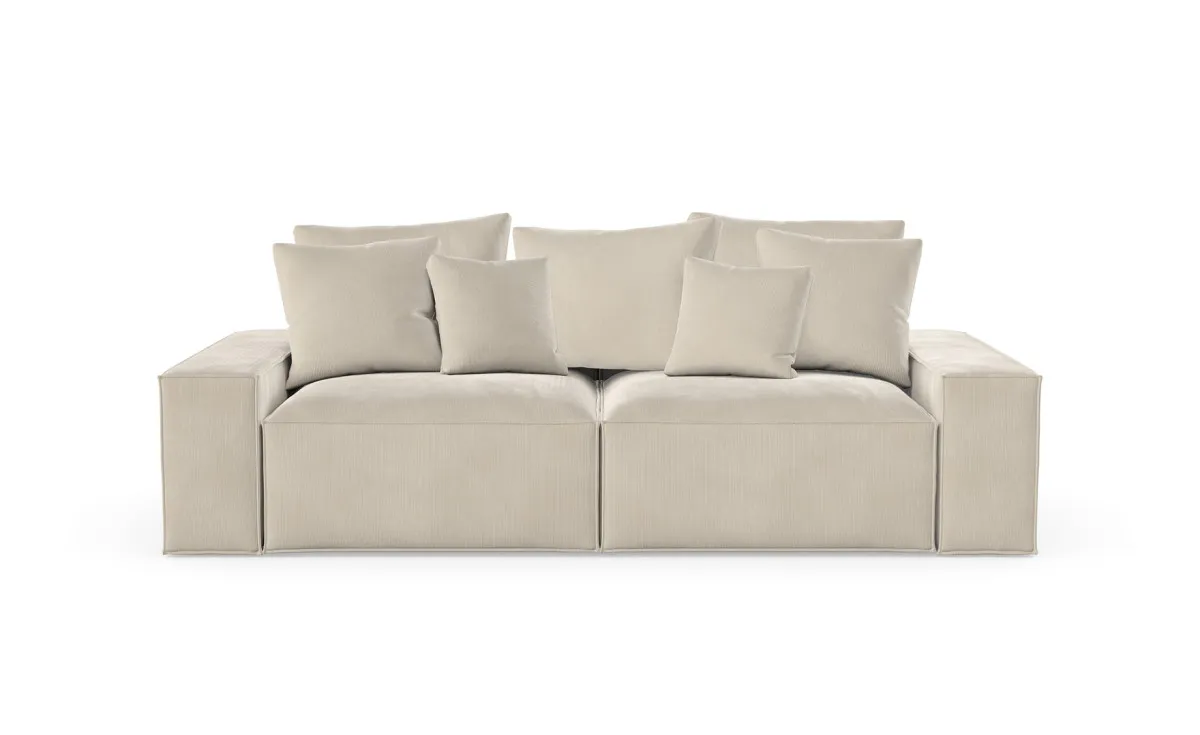 Loft trosed 242x121x87 cm sivi