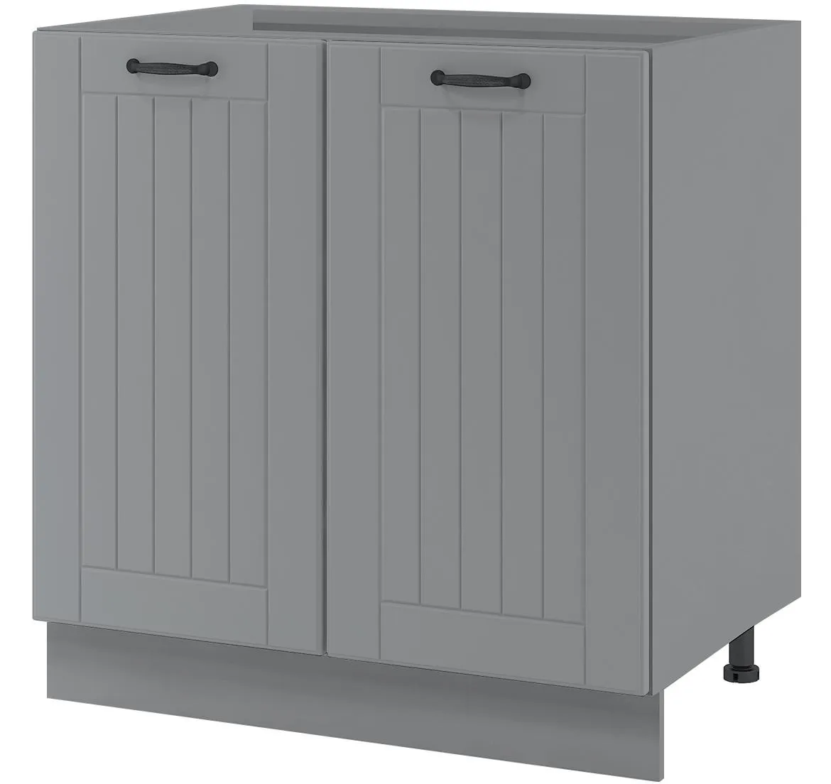 Lora d8 kuhinjski element 2 vrata 80x54x82 cm sivi