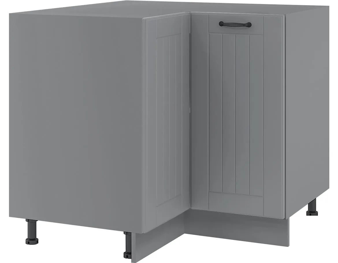 Lora dnpp90/90 ugaoni kuhinjski element 1 vrata 90x90x82 cm sivi
