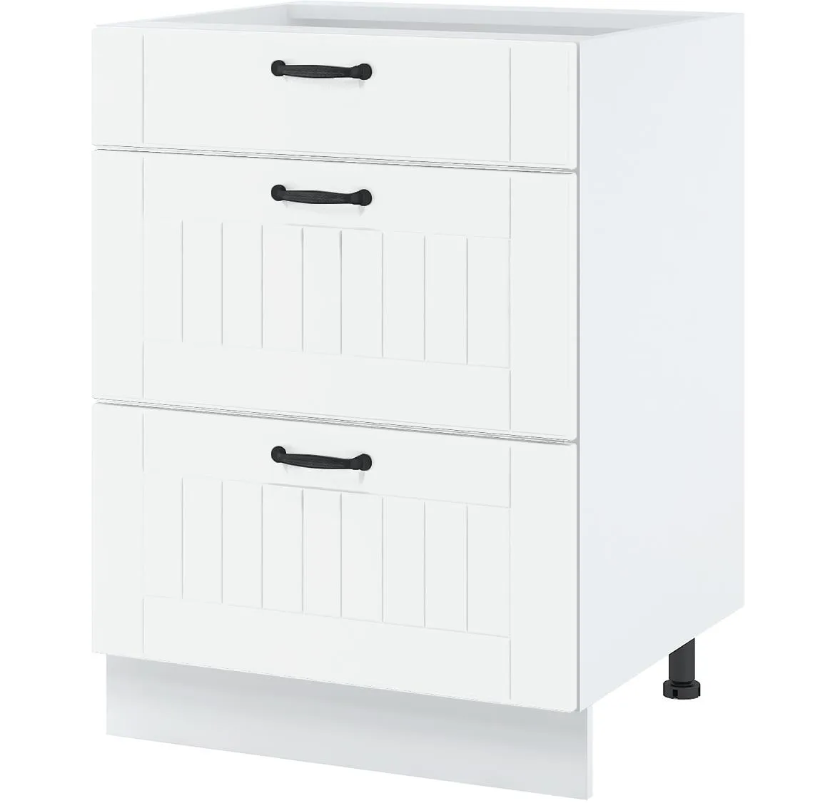 Lora dsw6/3 kuhinjski element 3 fioke 60x54x82 cm beli
