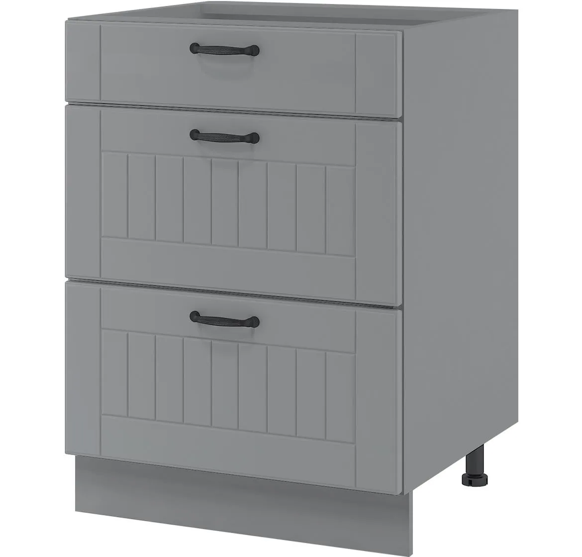 Lora dsw6/3 kuhinjski element 3 fioke 60x54x82 cm sivi