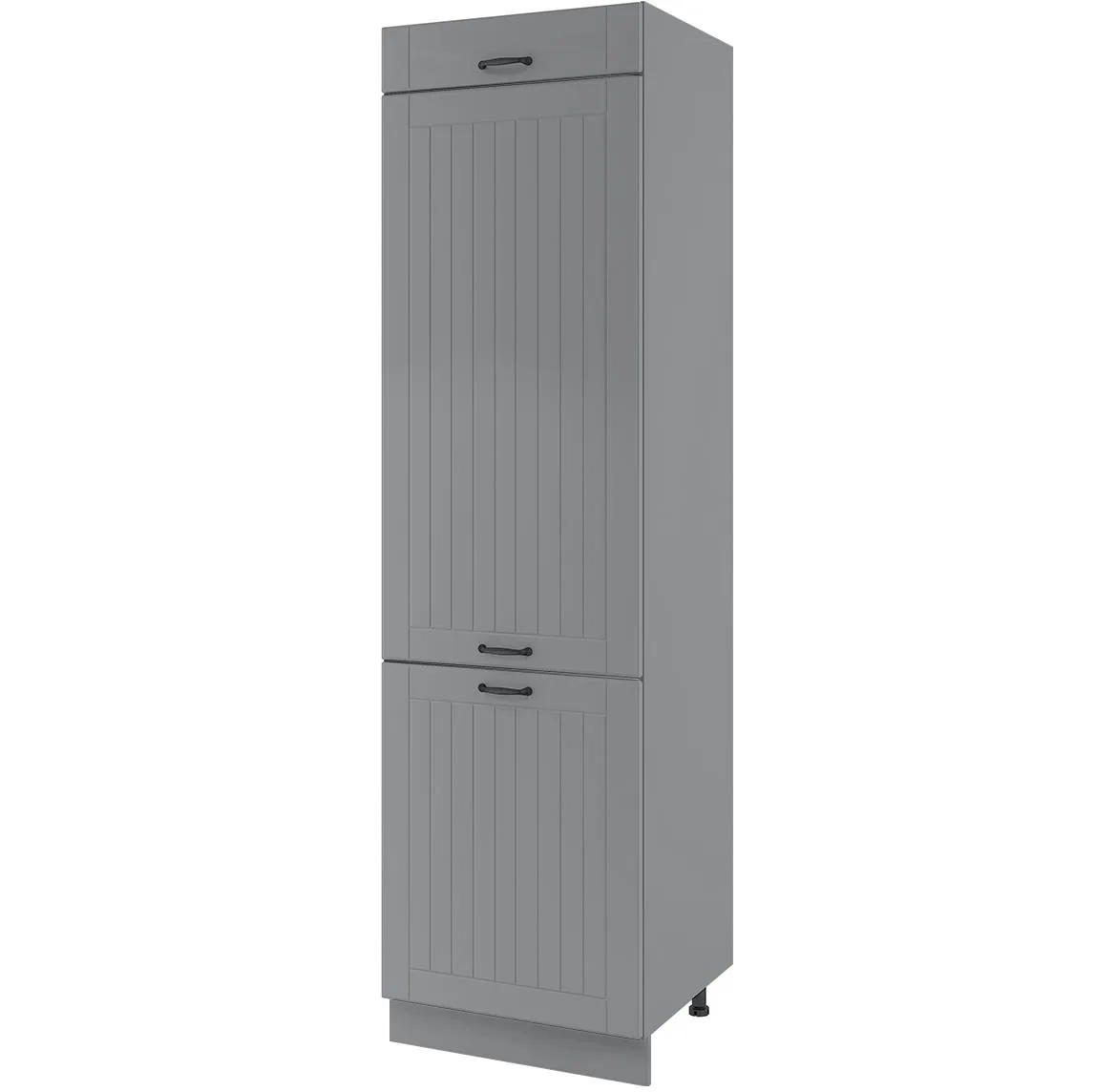 Lora zl6 kuhinjski element 2+1 vrata 60x58x214 cm sivi