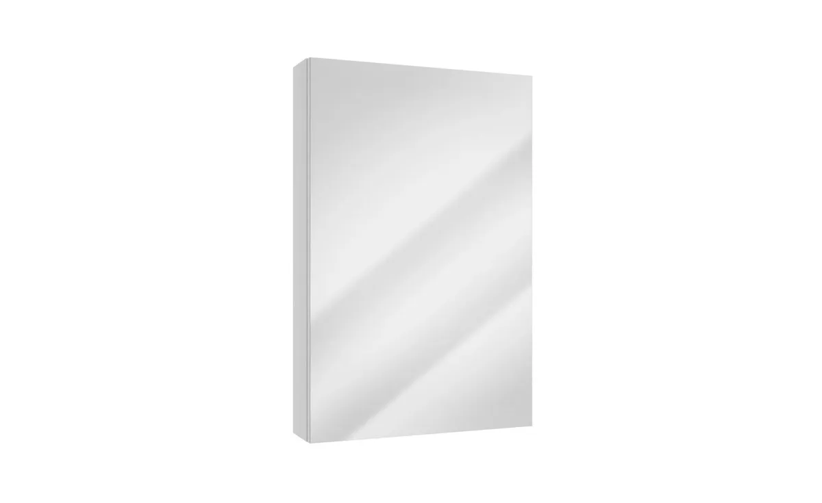 Loreto ormarić sa ogledalom 1 vrata 50x12x76,5cm beli