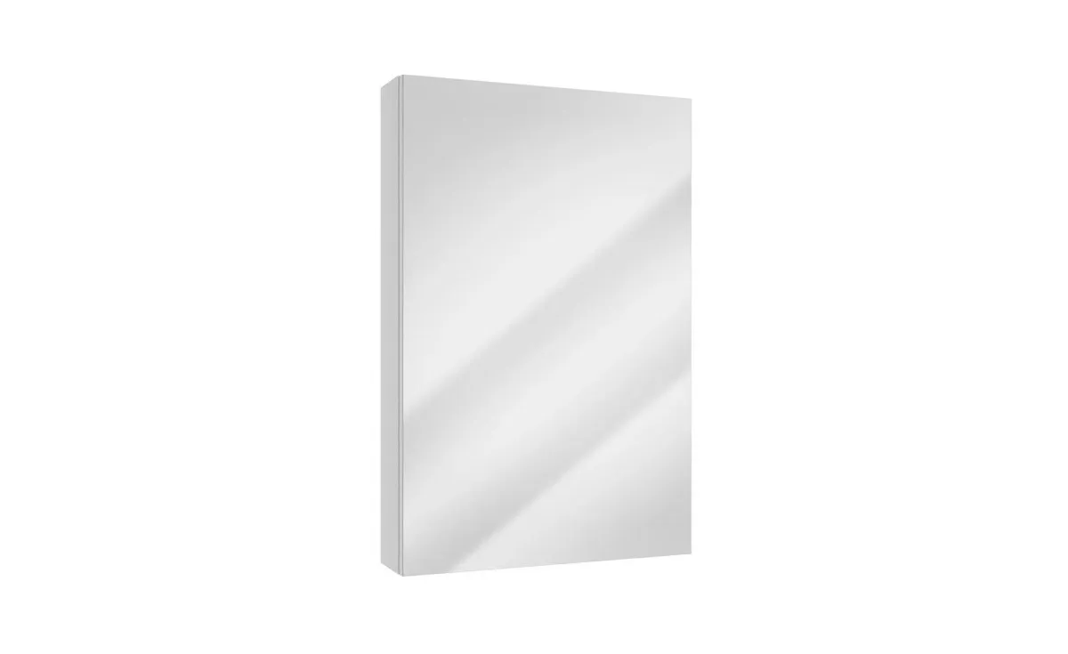 Loreto ormarić sa ogledalom 1 vrata 50x12x76,5cm beli