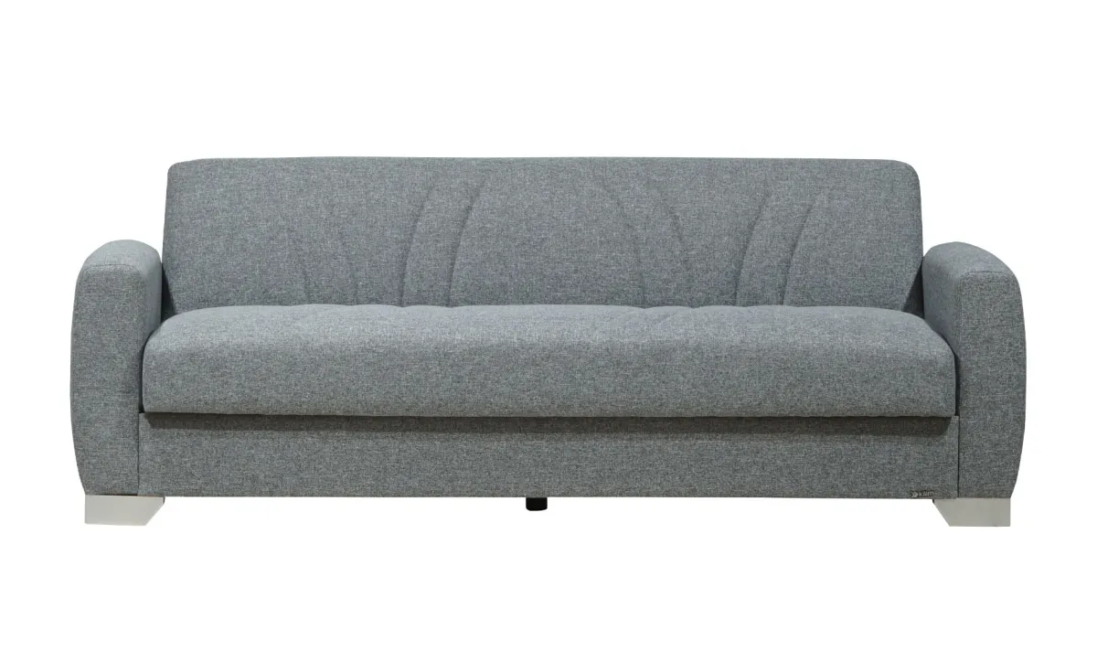Lowa trosed sa ležajem i prostorom za odlaganje sivi 223x92x86cm
