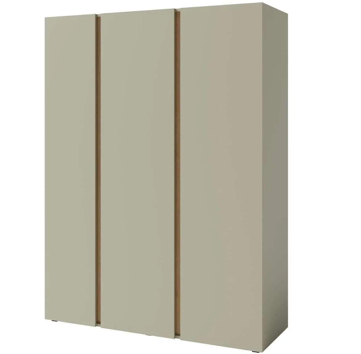 Luca LC1 3D ormar 3 vrata 145x50x195 cm eukaliptus/baltic hrast