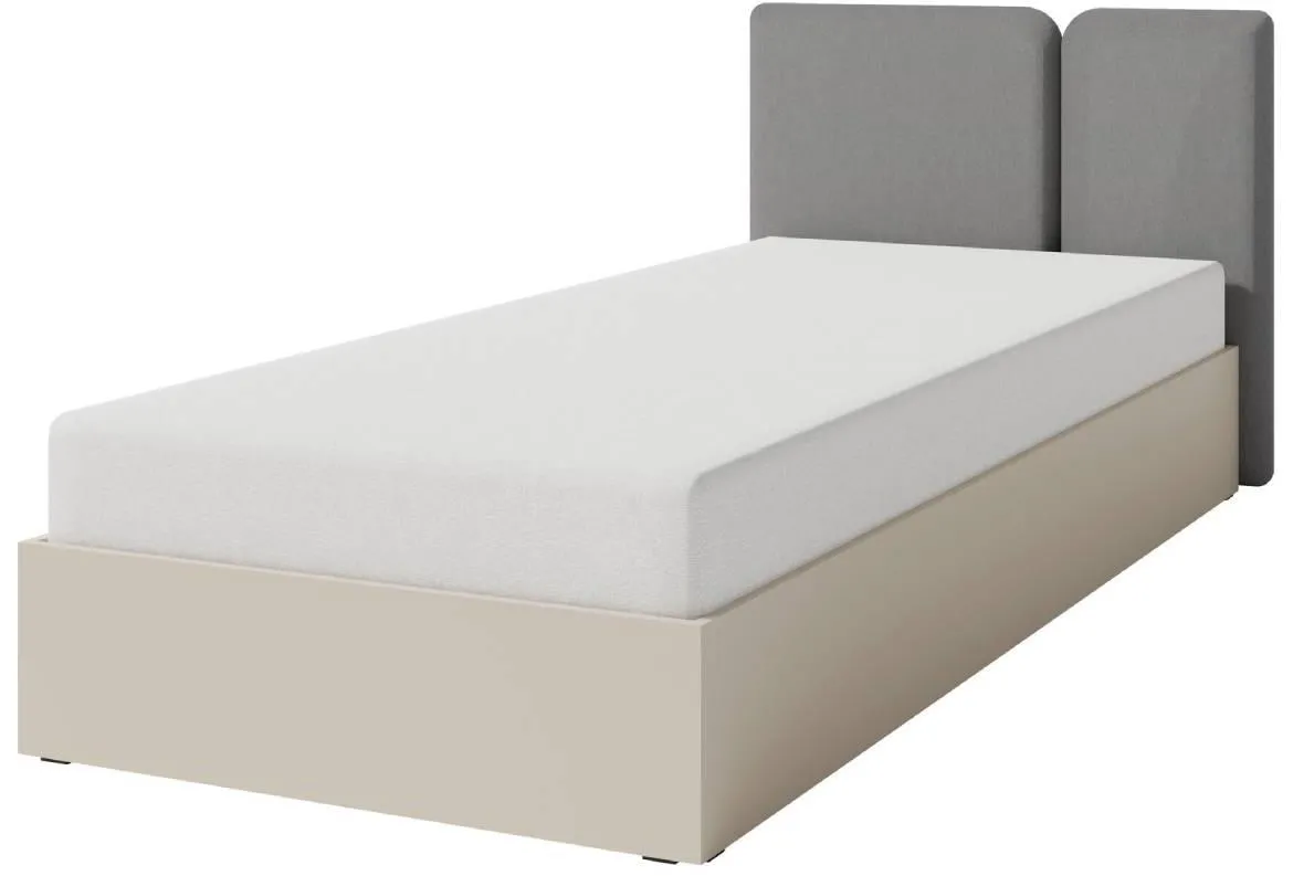 Luca LC13 90 krevet s podiznom podnicom 104x211x87 cm  bež