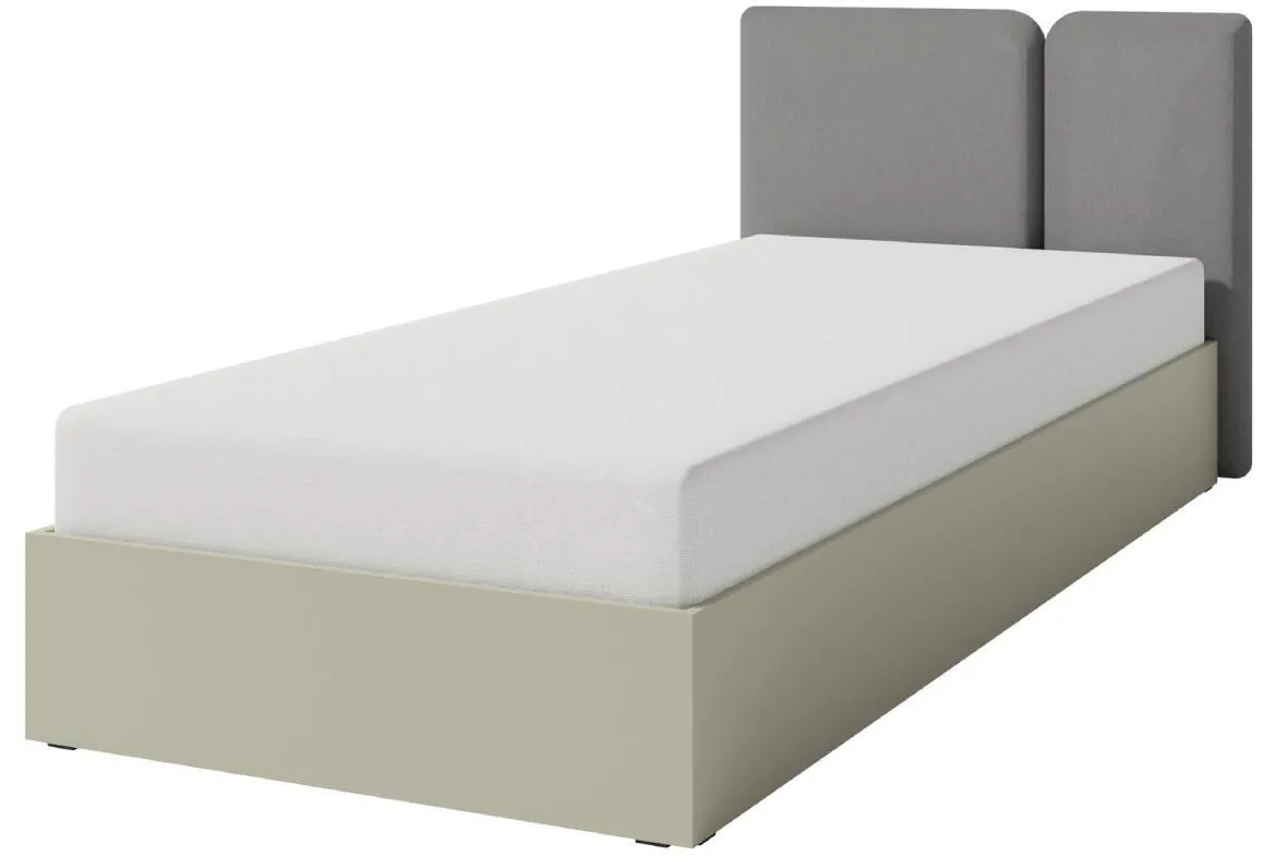 Luca LC13 90 krevet s podiznom podnicom 104x211x87 cm  eukaliptus