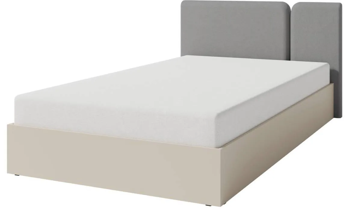 Luca LC14 120 krevet s podiznom podnicom 134x211x87 cm bež