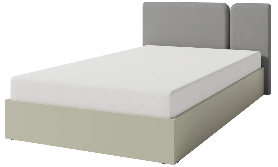 Luca LC14 120 krevet s podiznom podnicom 134x211x87 cm eukaliptus