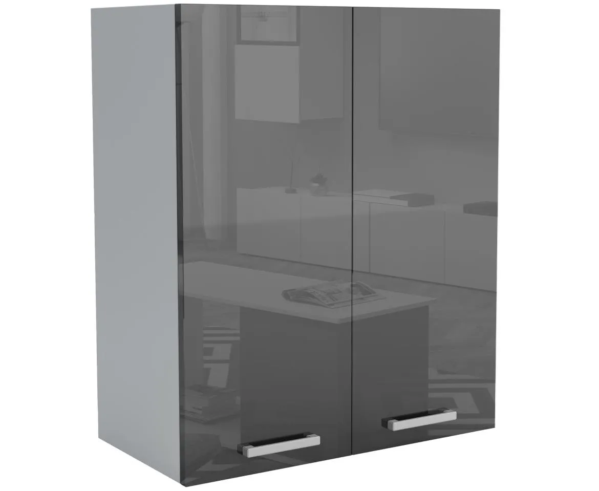 Luc?an 60G 2F V72 LUKS kuhinjski element 60x30x72 cm crni