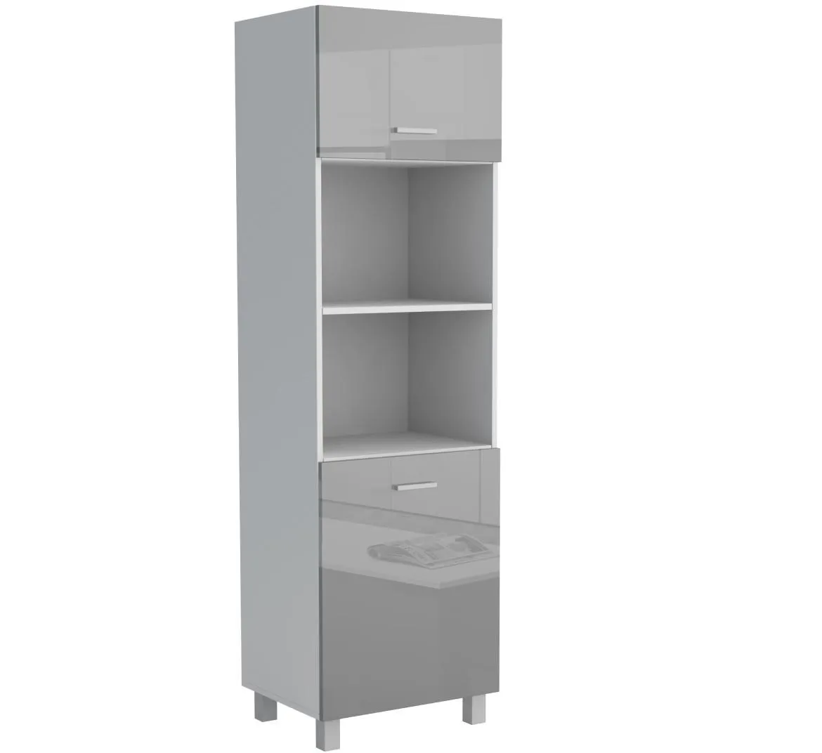 Luc?an 60KPM 2F 2100 LUKS kuhinjski element 60x56x210 cm sivi