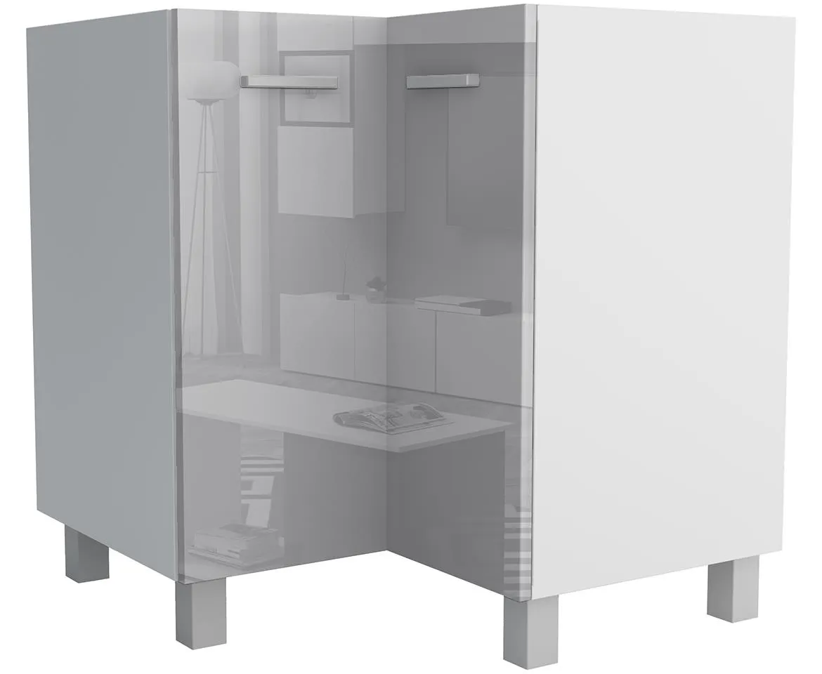 Luc?an 90/90 DN LUKS kuhinjski element 90x78,4x82 cm sivi