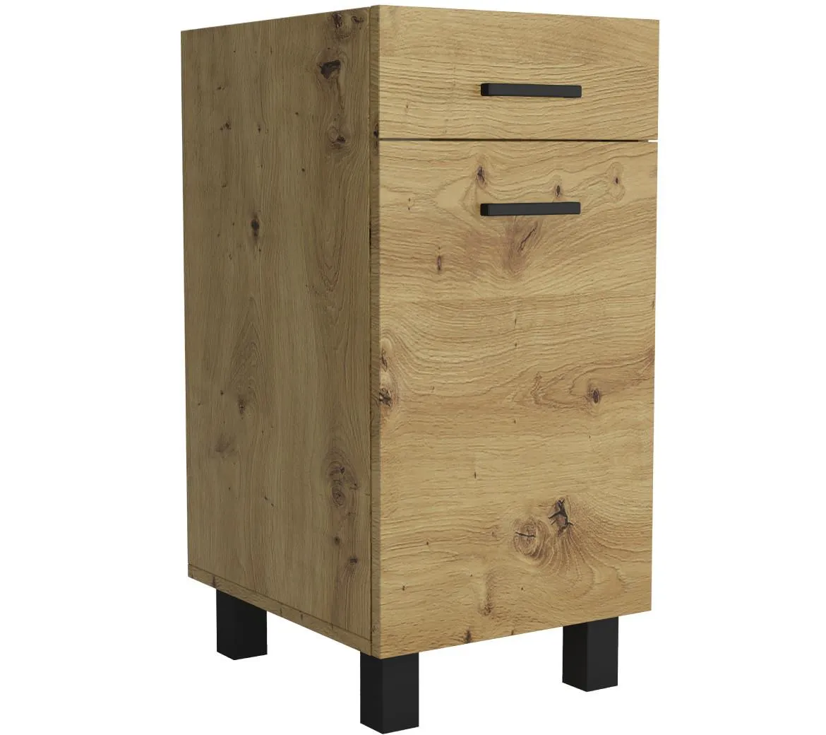 Luc?an D1F1S 40  kuhinjski element 40x48x82 cm hrast