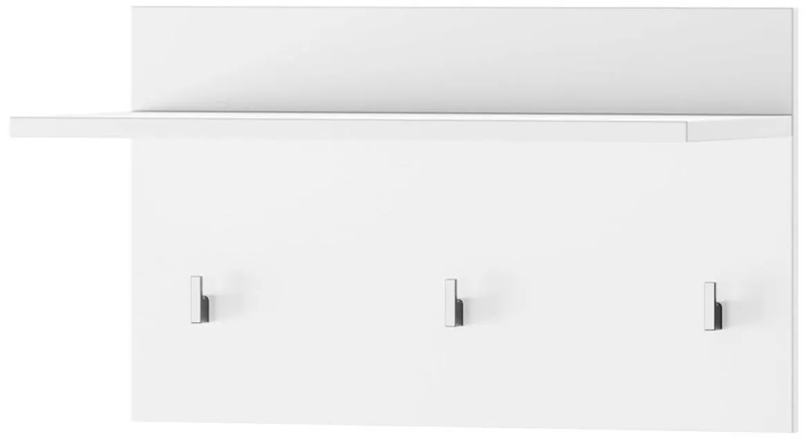 Lucca 09 civiluk 3 kukice 62x30x37 cm bela